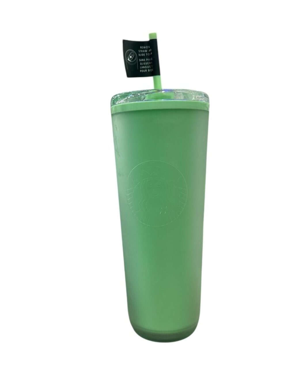 STARBUCKS 2025 Summer Seafoam Mini Green 24oz Soft Touch Hot/Cold Venti Tumbler